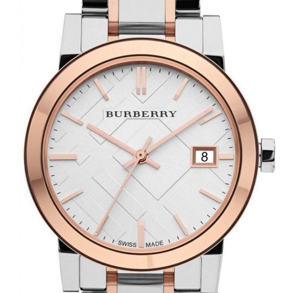 Burberry Accessories - BURBERRY two tone watch